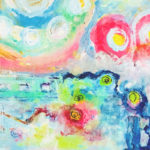 アートな携帯ケースをハンドメイド