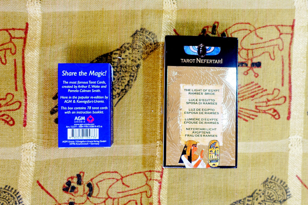 ネフェルタリタロットカード